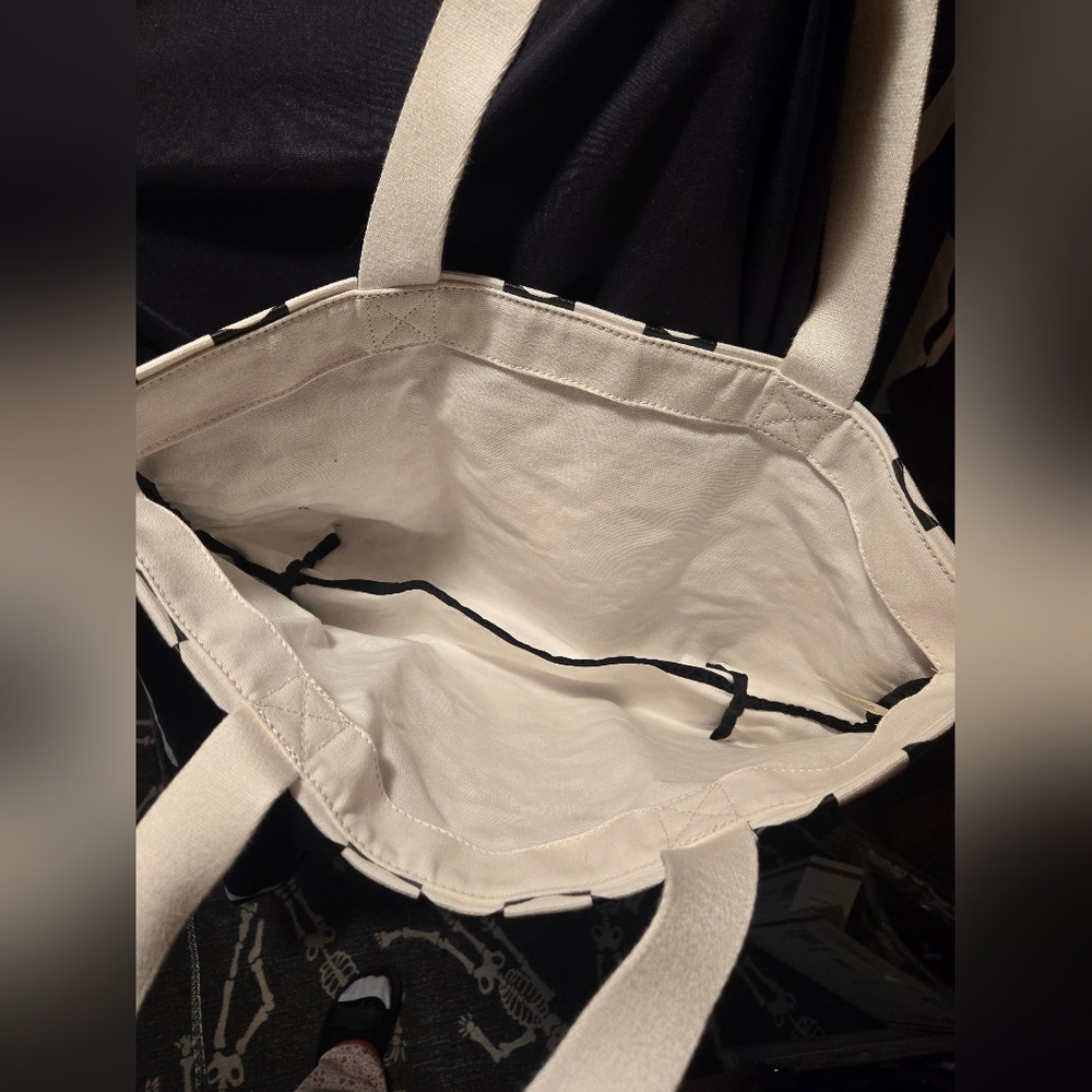 Kate Spade Black and White Checkered Tote - Picture 5 of 7